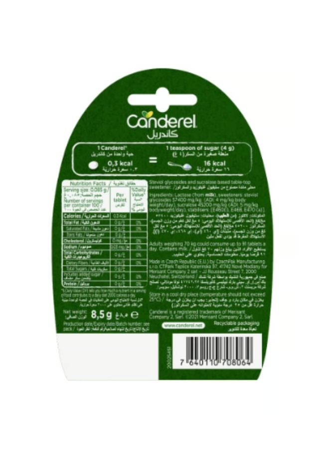 Canderel Green Stevia 100 Tablets - Image 2